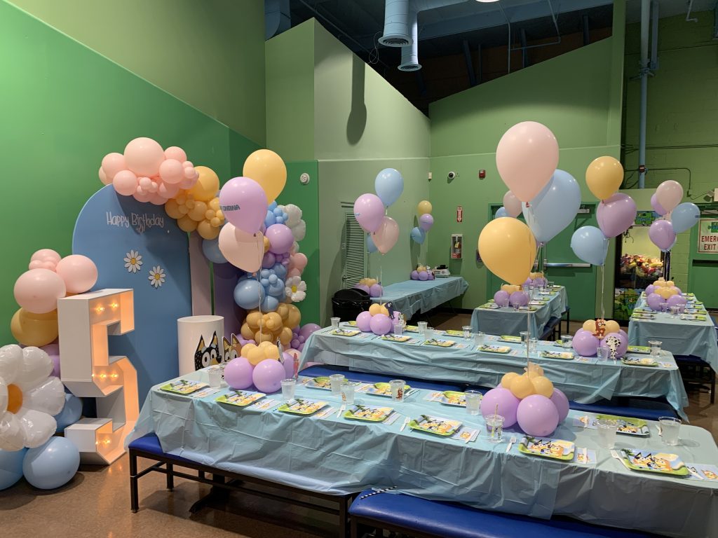Kids World Party Tables